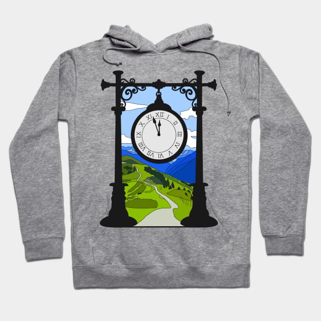 Time Journey Hoodie by Nerdpins